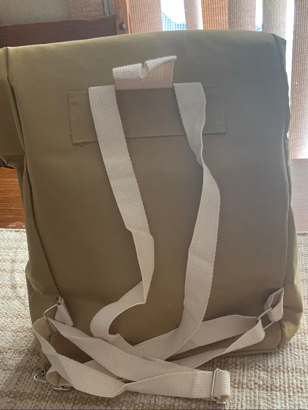 McDonald's Beige Backpack with Yellow Logo